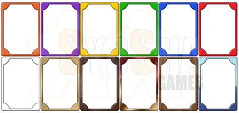 card game design|[RESOURCE] Card Game Frame Templates for Prototypes.